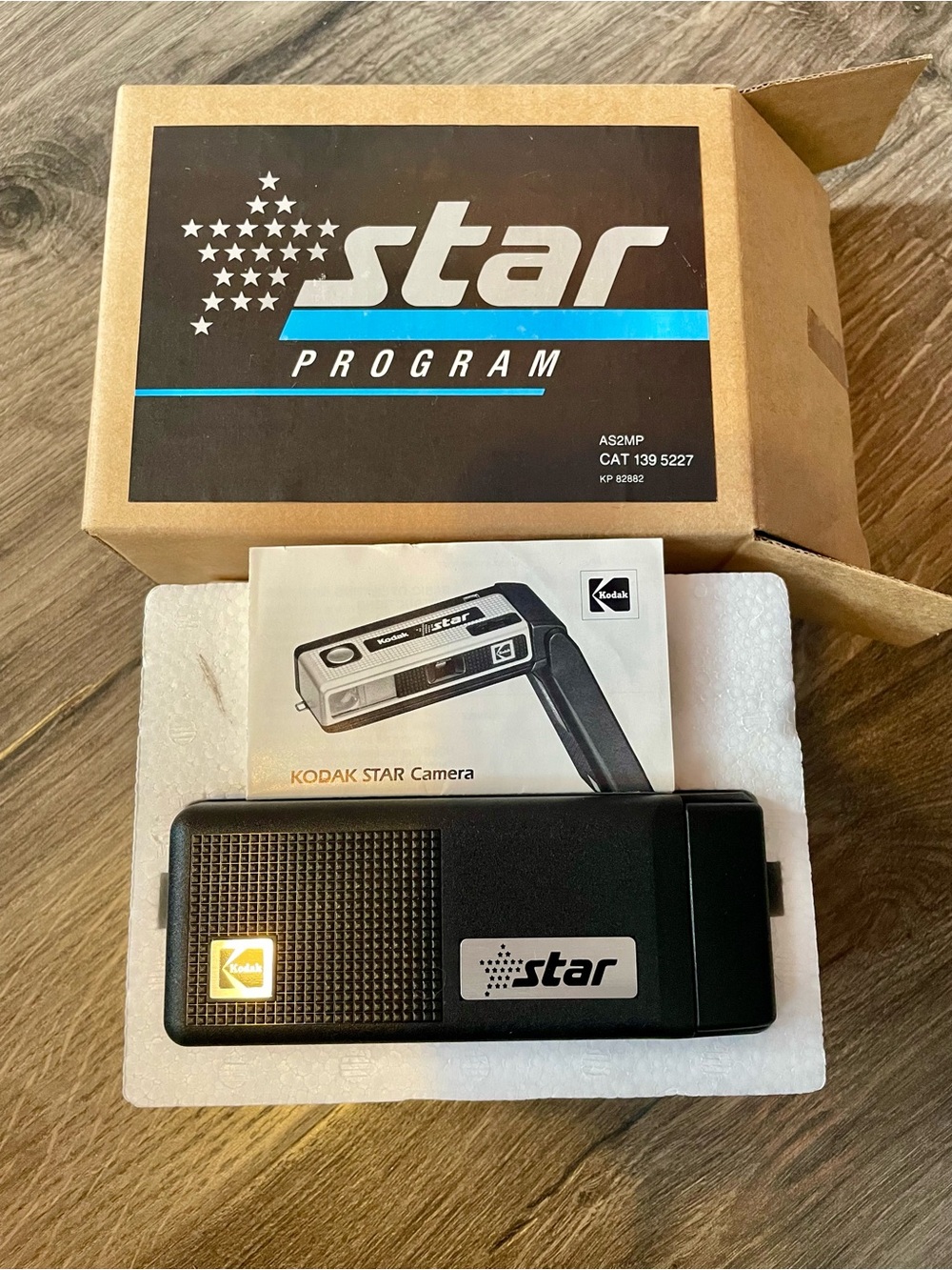 Vtg Kodak Star 110 Camera - Black